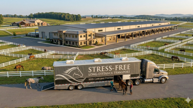 Single Location 65 Rocking P Horse Transport